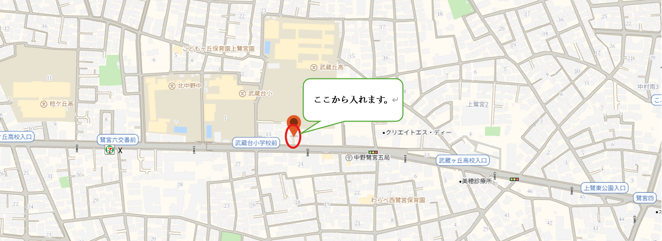 南門案内図