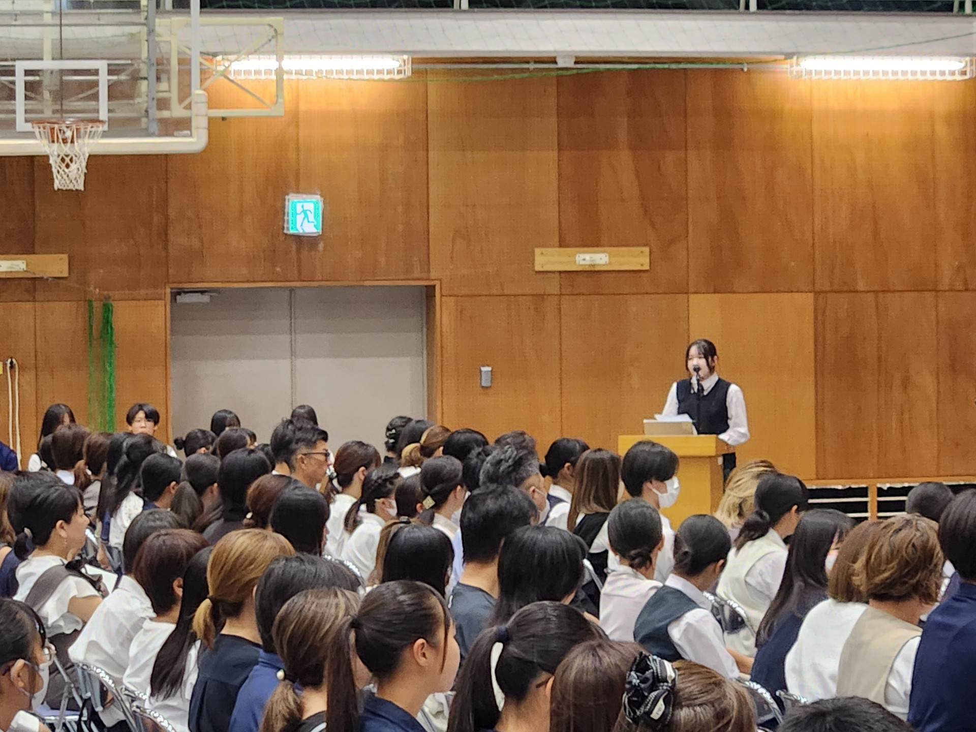 生徒会司会