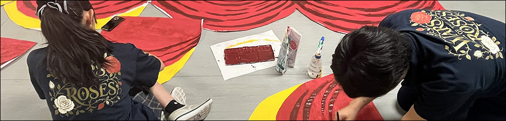 部活動合宿の写真