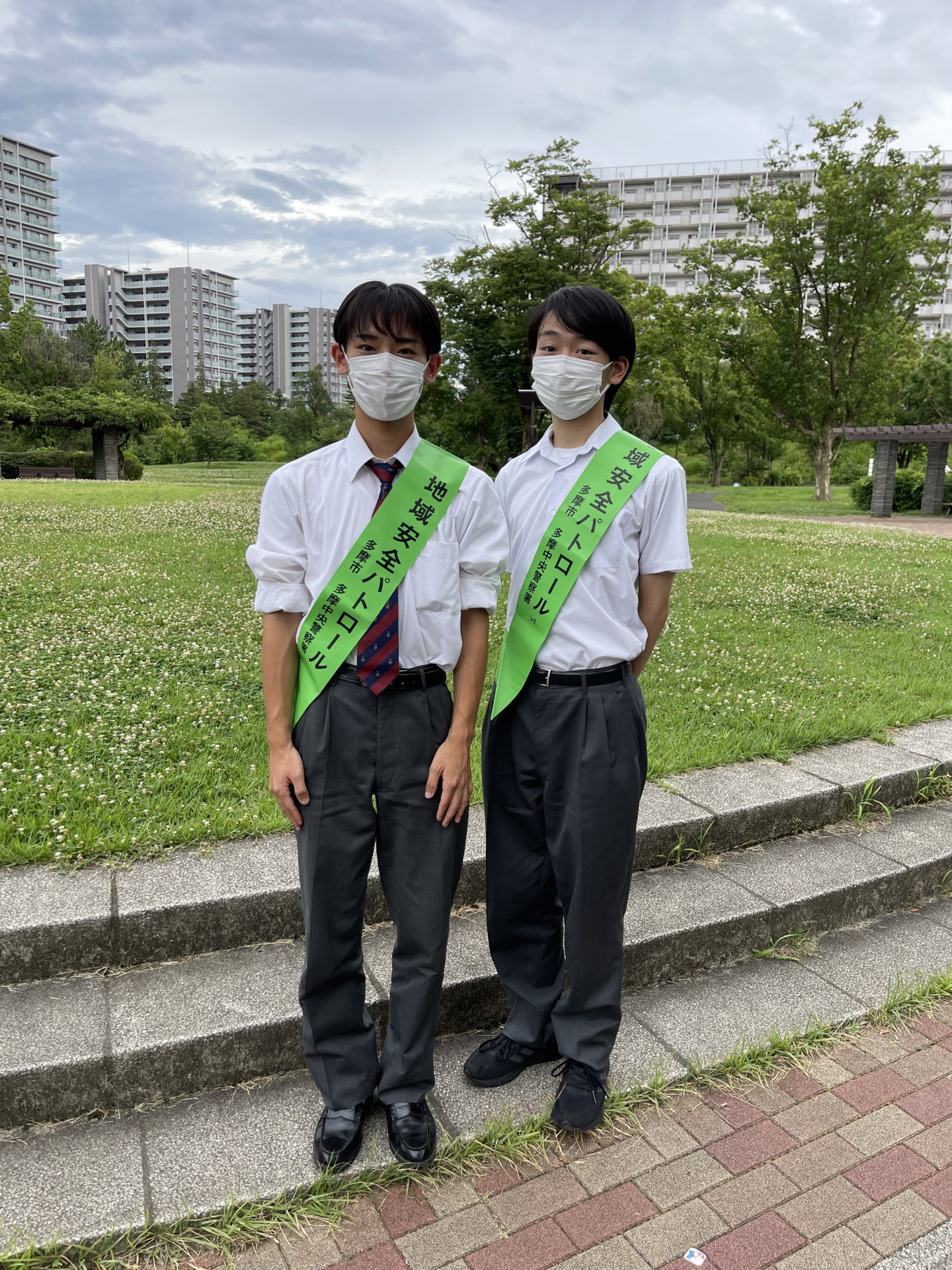 多摩市一斉パトロール写真