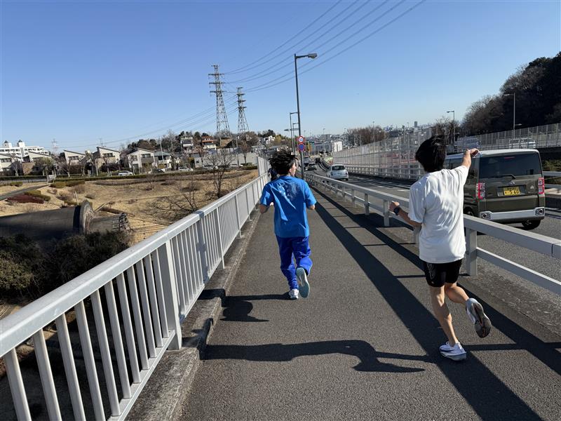 景色も楽しむ！