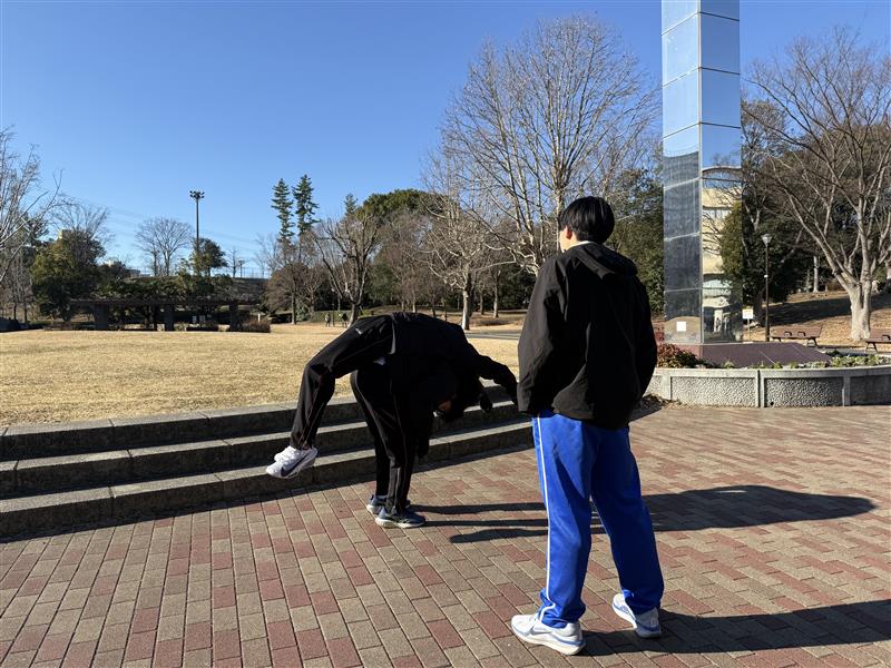 永山駅前でアップ！