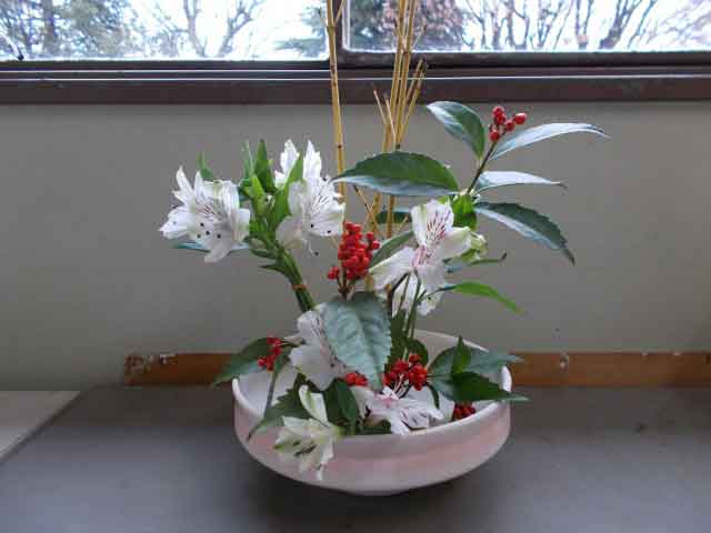 華道部生徒作品