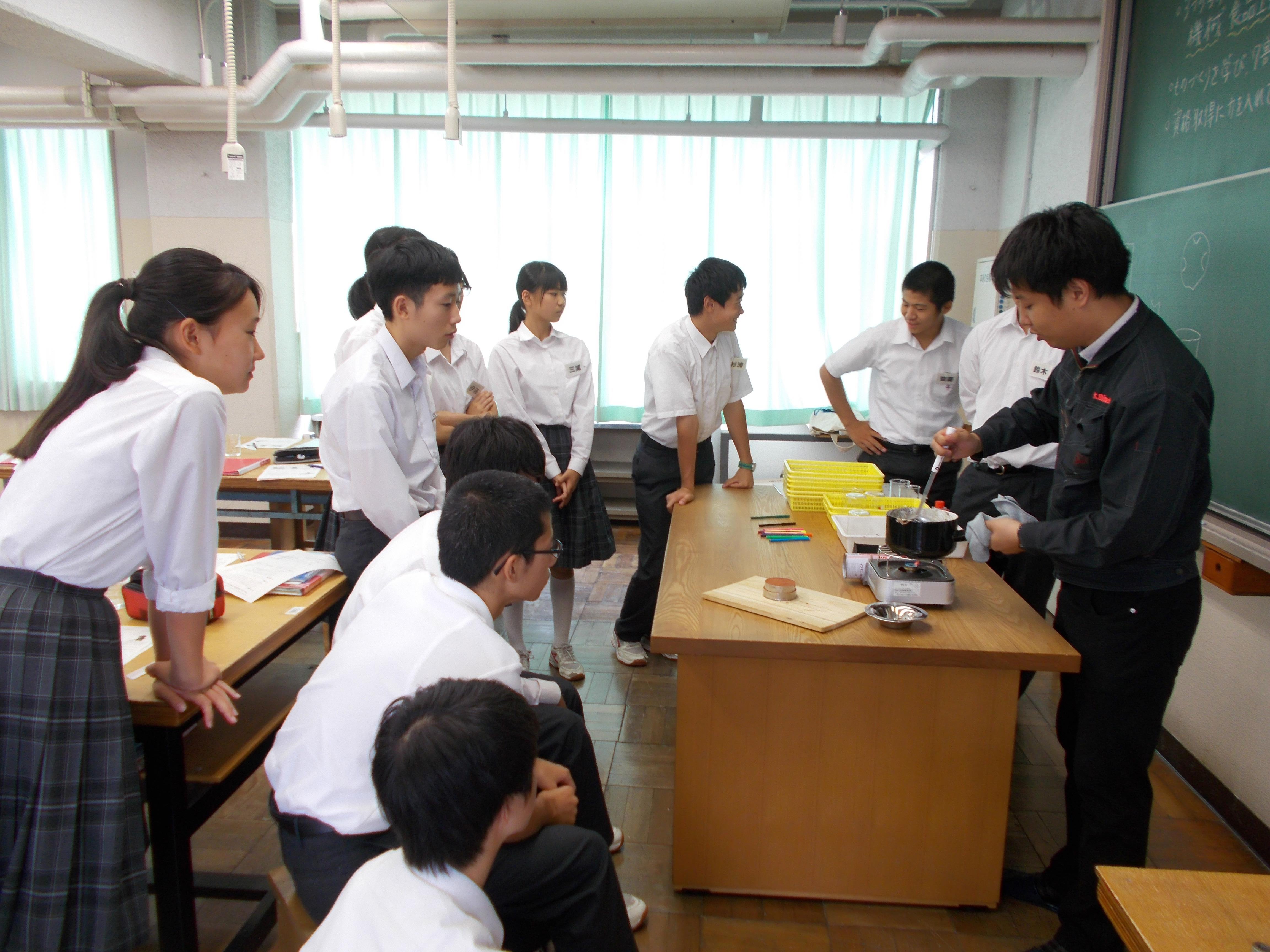 中学校出前授業１