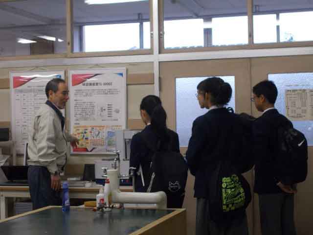 上級学校訪問