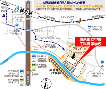アクセスマップ
