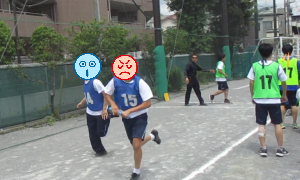 団対抗リレー②