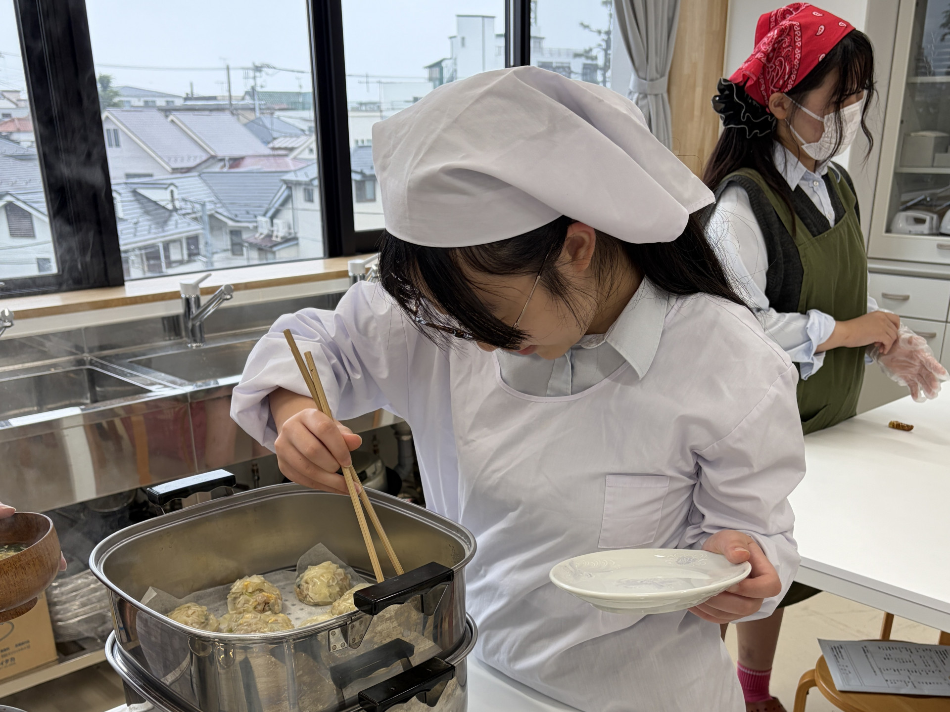 ４シュウマイいじり