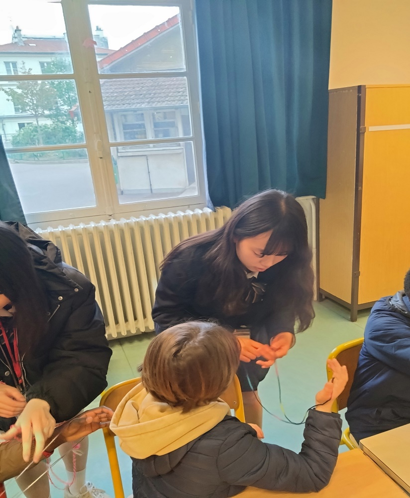 ミケランジェロ小学校での文化交流②