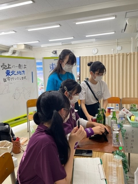 文化祭活動風景①