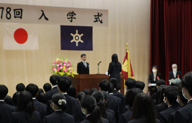 令和５年度東京都立日本橋高等学校第７８回入学式
