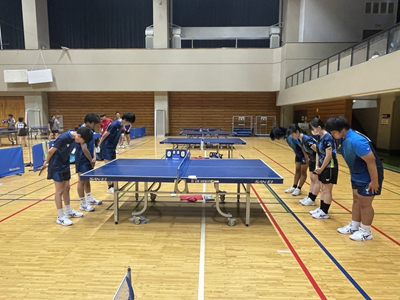 試合前挨拶