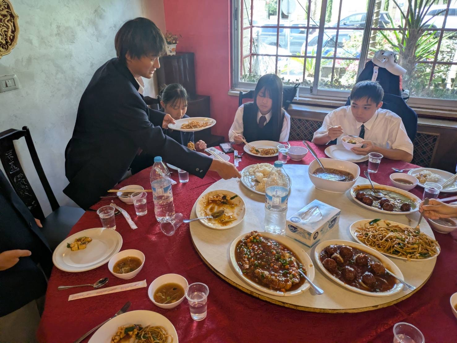 食事の様子
