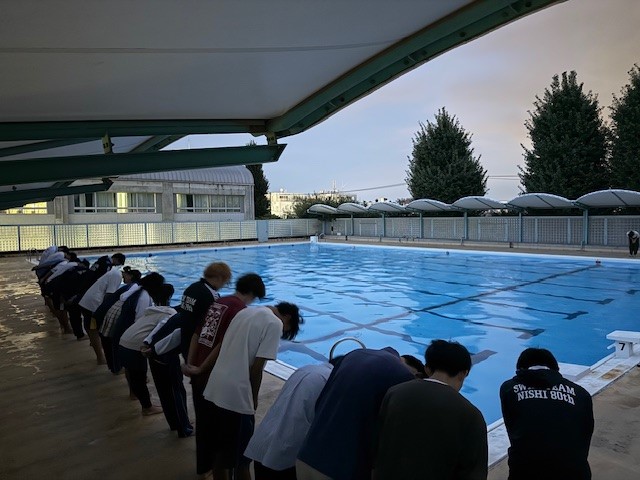 水泳部プール納め③