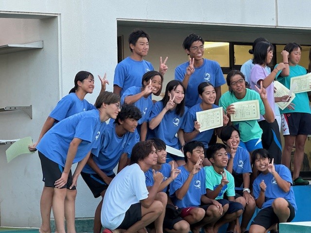 水泳部六校戦①