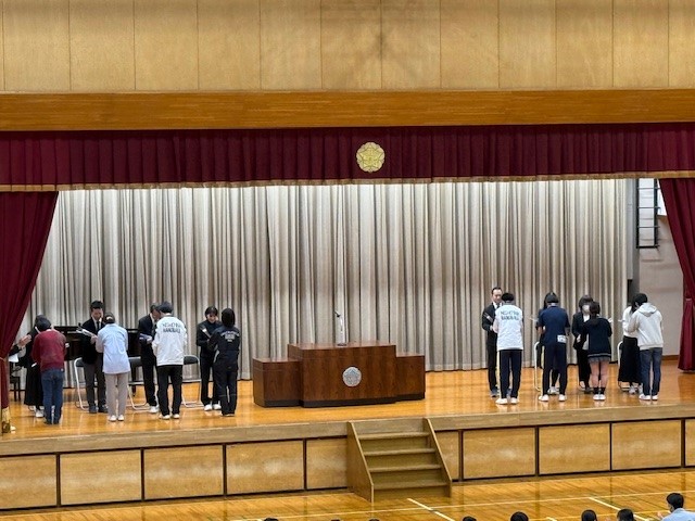 離任式②