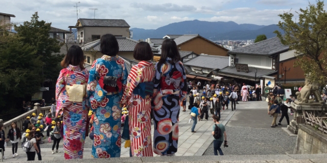 修学旅行の写真