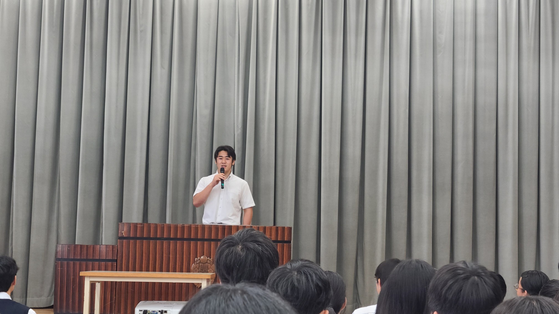 壮行会①