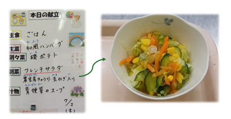 給食室からこんにちは③-1