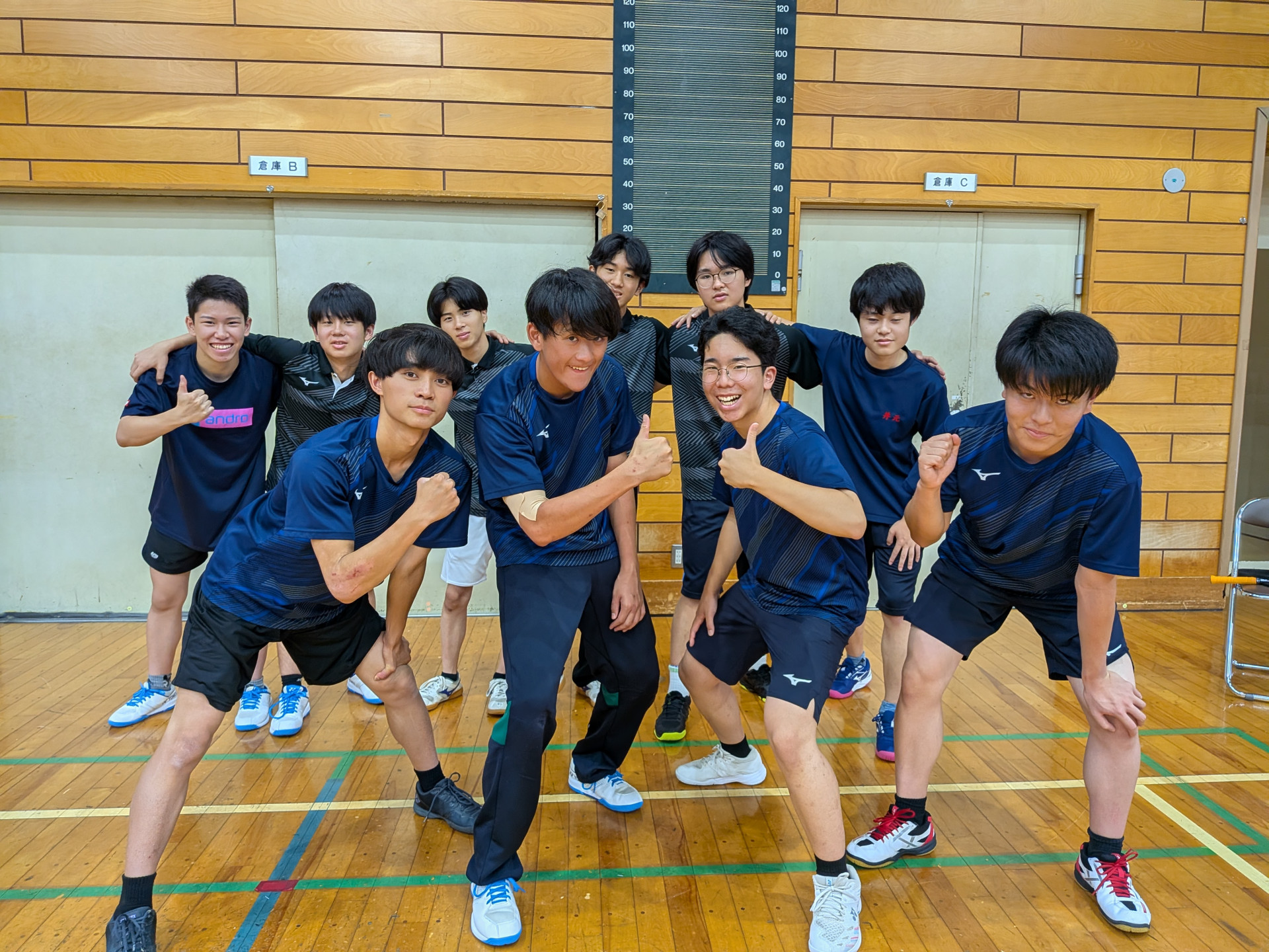 農業六校大会男子集合写真