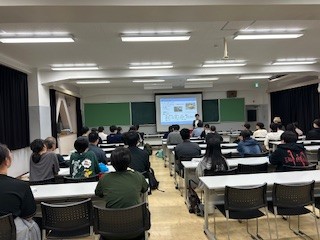 進路講話の様子