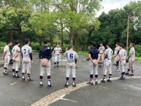試合後ミーティング
