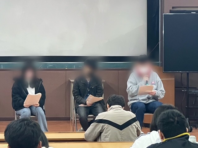 進路活動報告会１