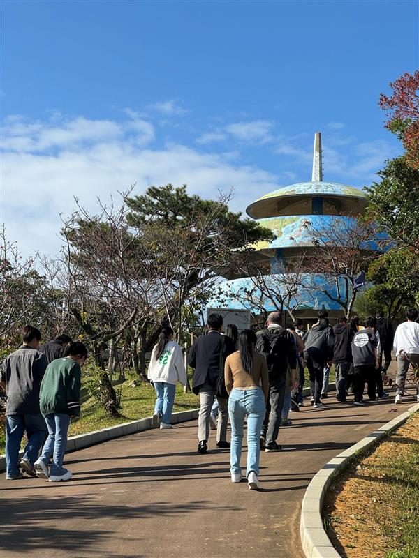 0117修学旅行2日目嘉数高台