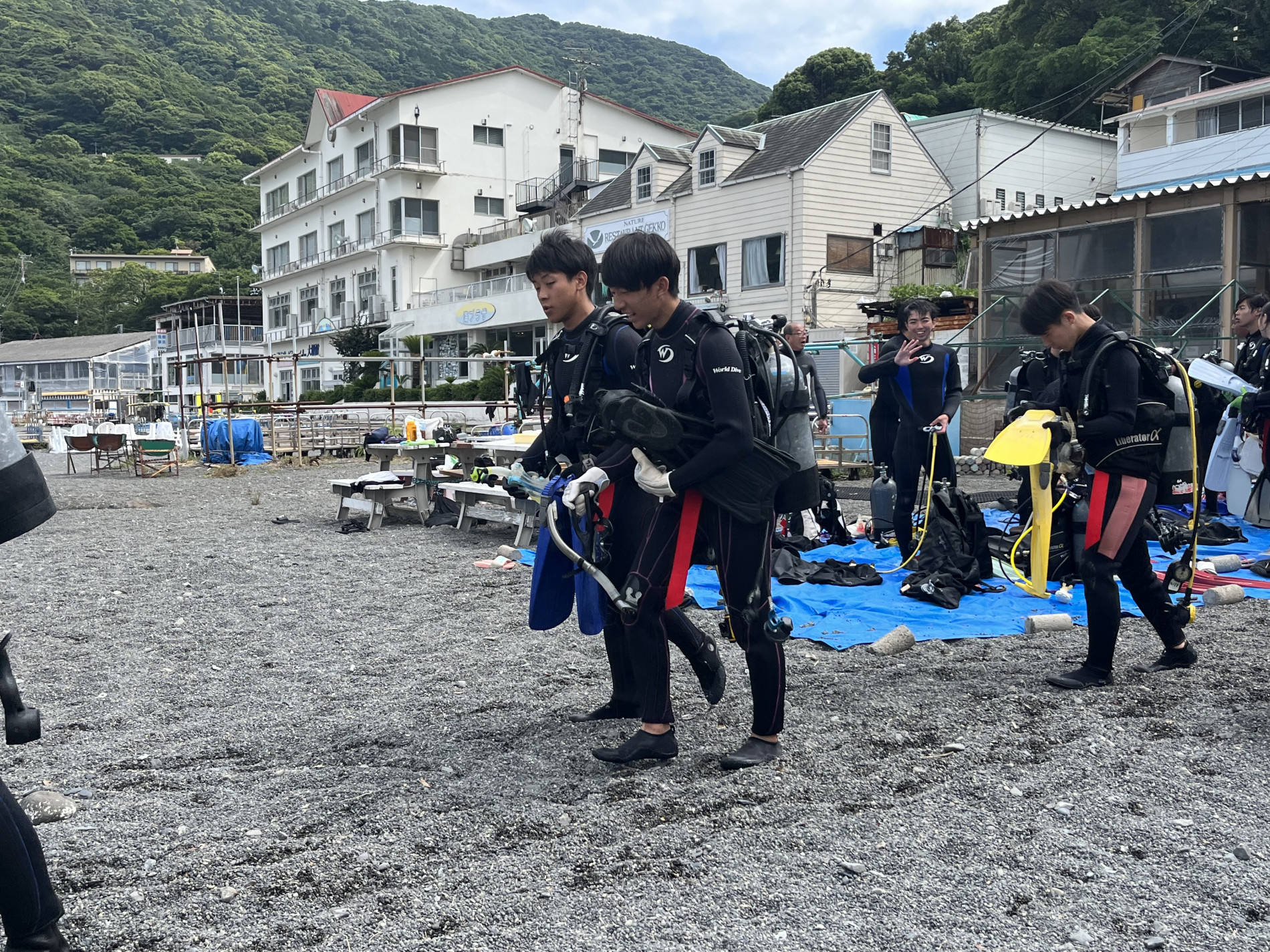 0601海浜実習2日目　午後午後講習①