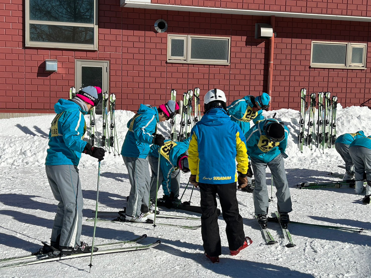 スキー実習1