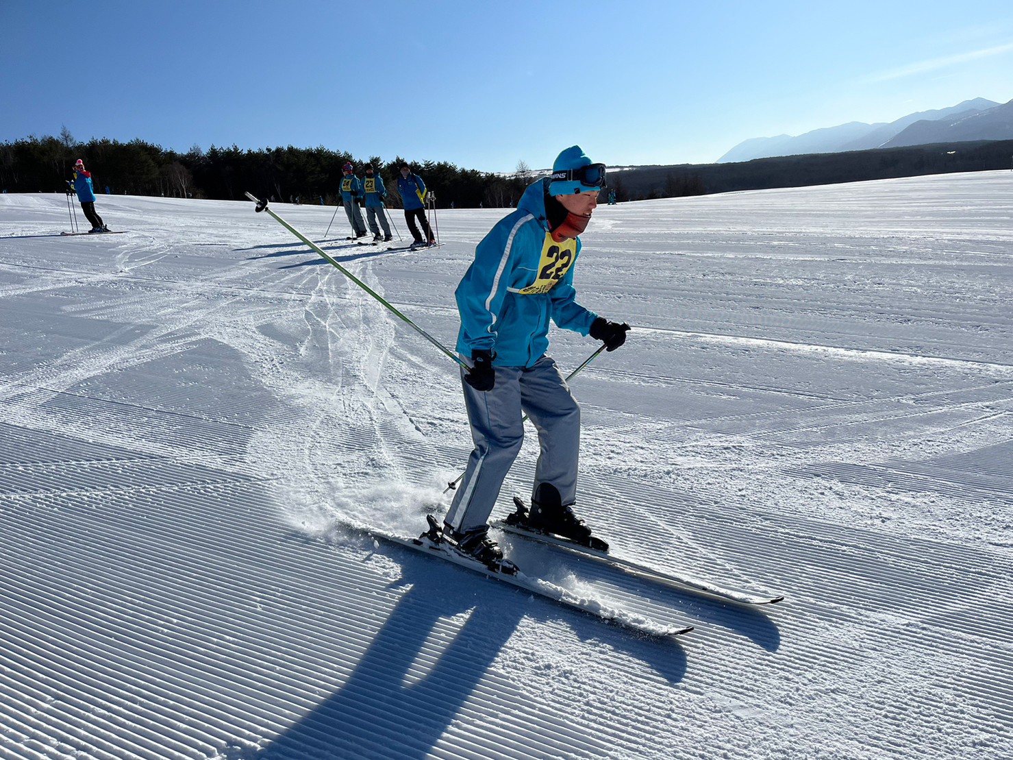 スキー実習9
