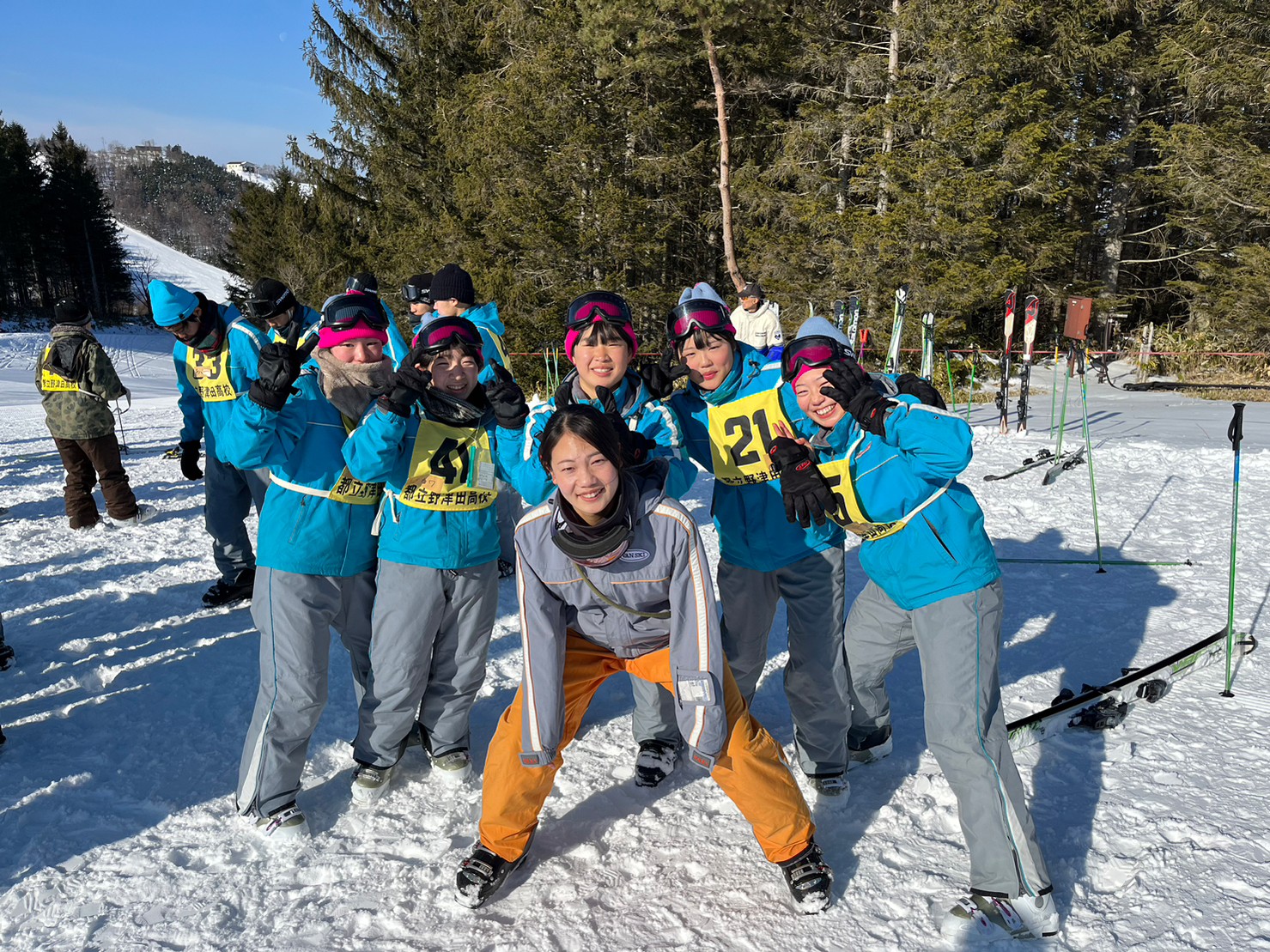 スキー実習13