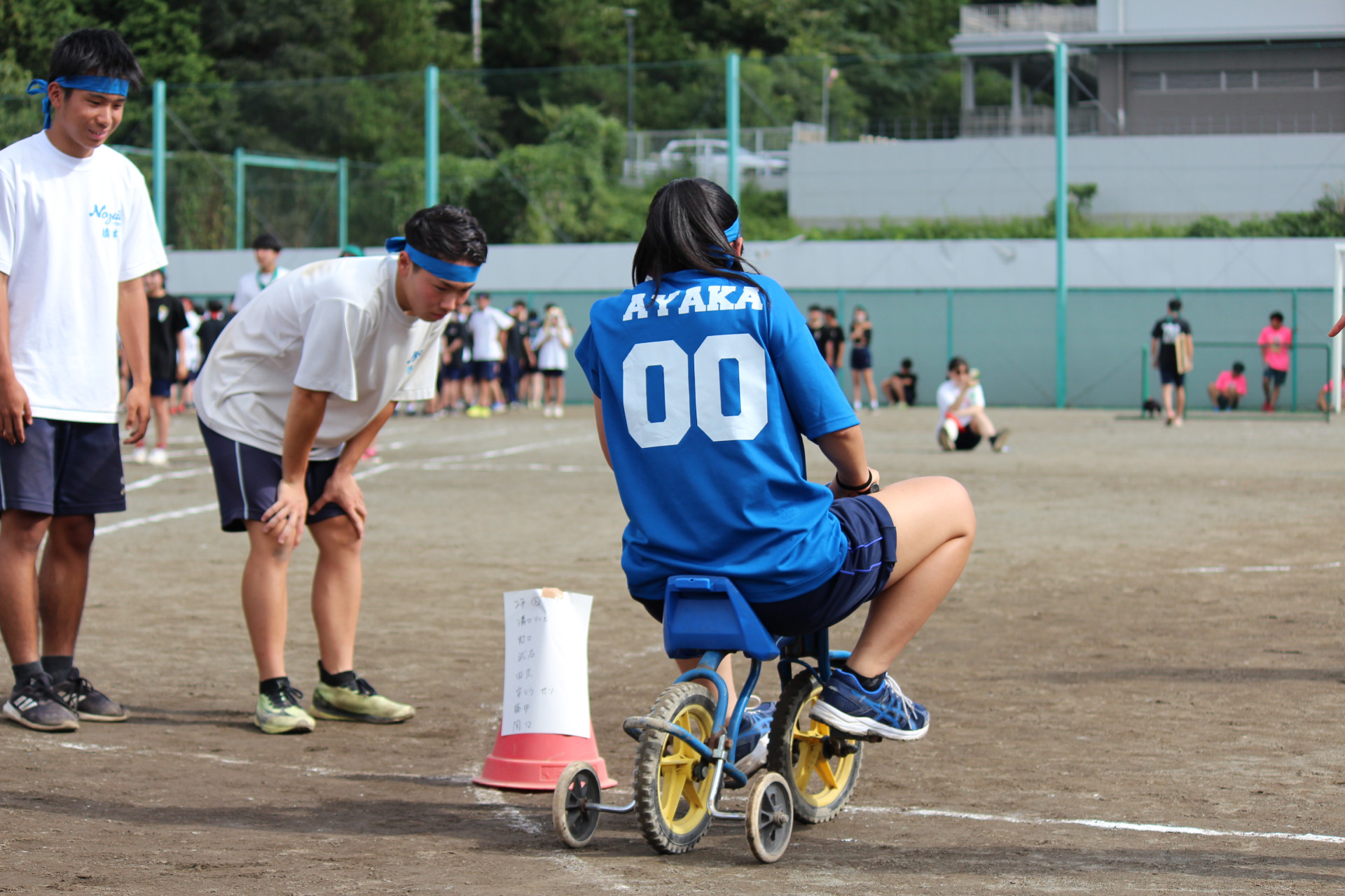 1005体育祭三輪車リレー