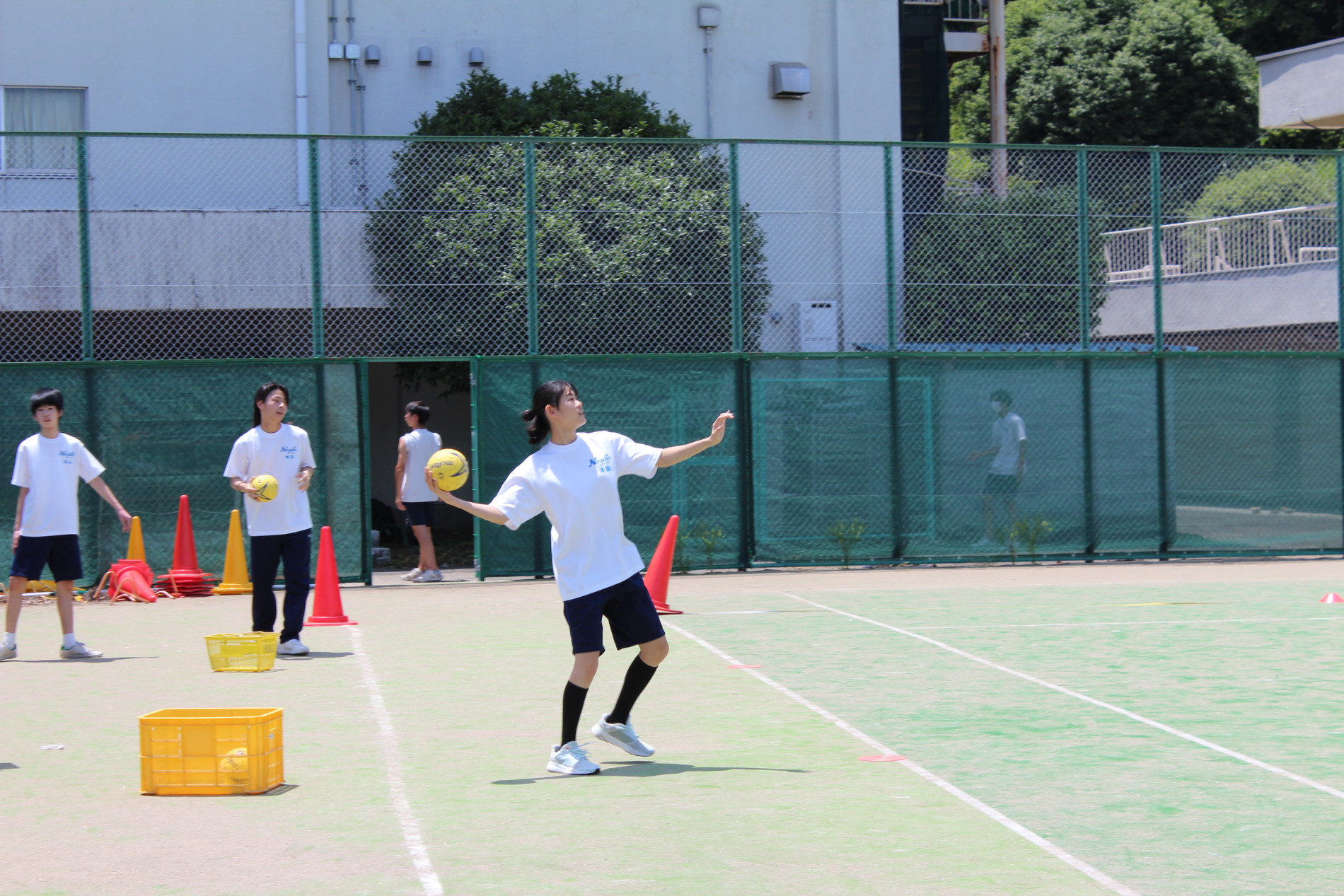 0607スポーツテスト　ハンドボール投げ