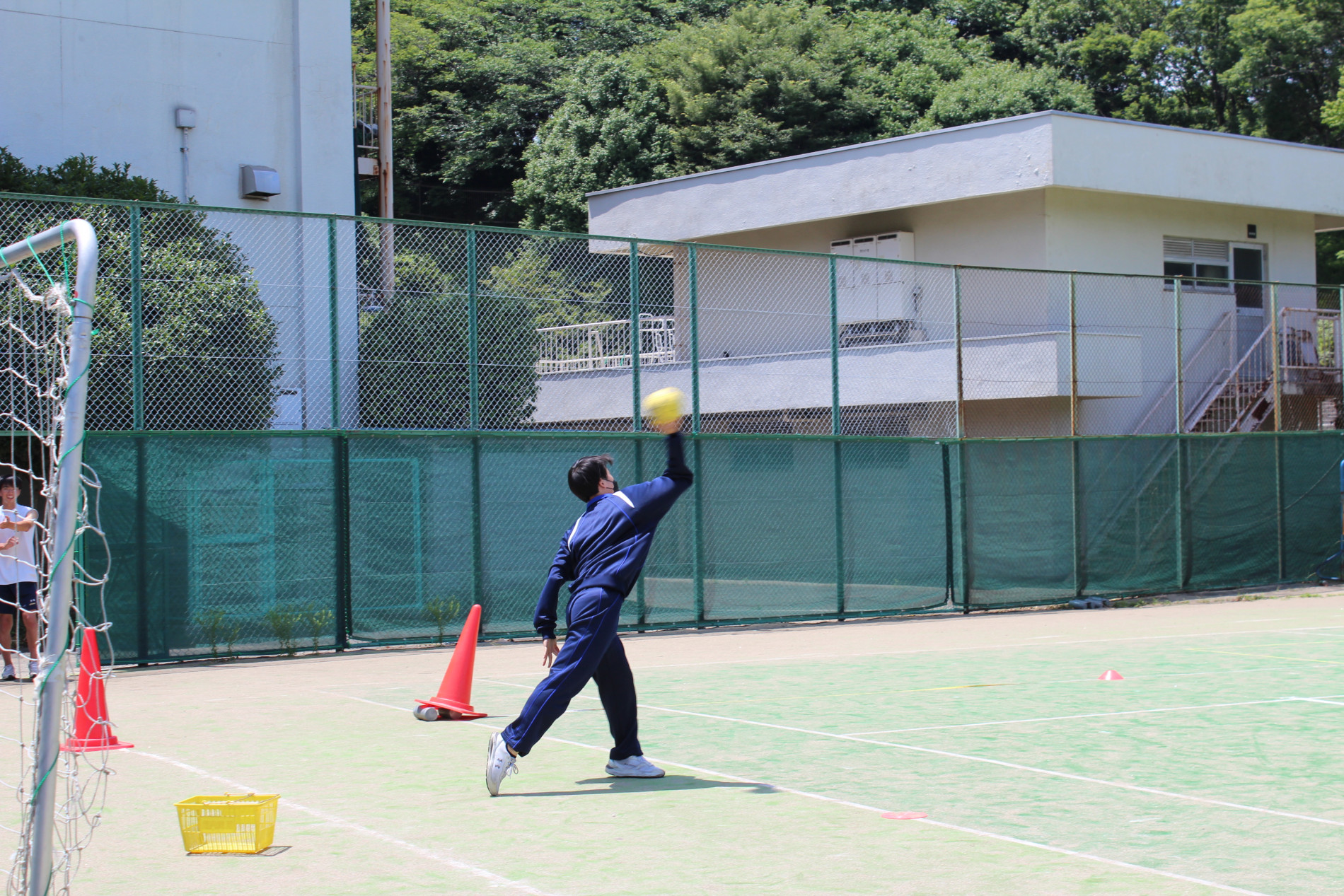 0607スポーツテスト　ハンドボール投げ