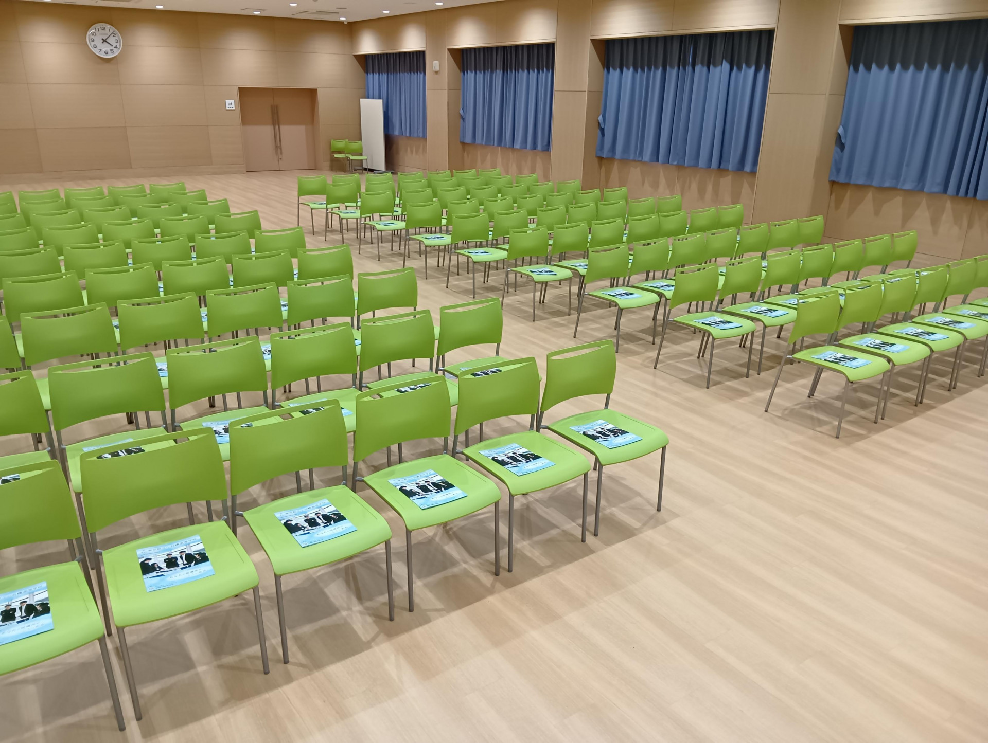 学校見学会準備