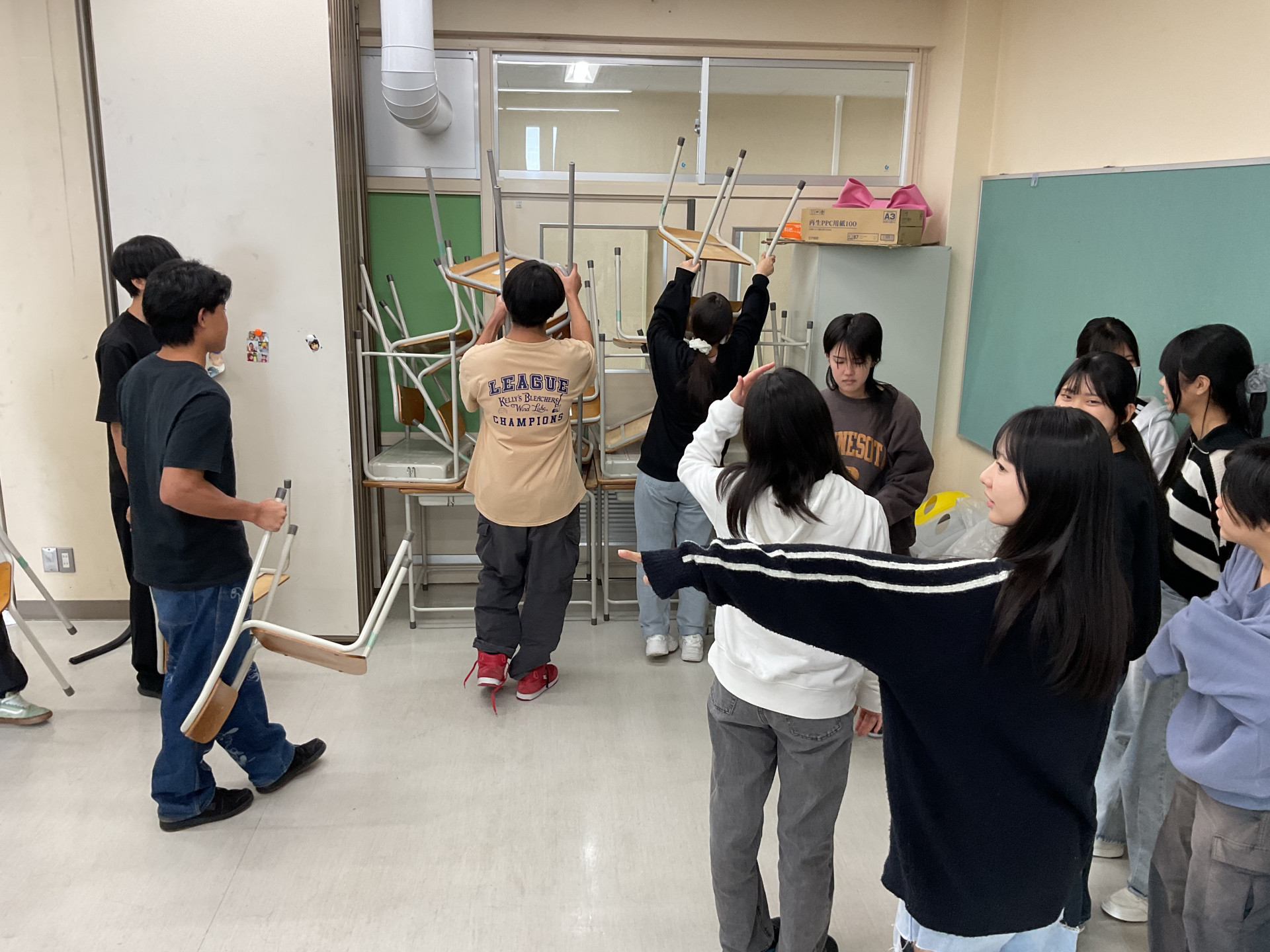 不審者対応訓練①