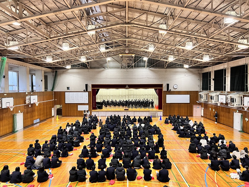 1学年合唱祭リハーサル⑧