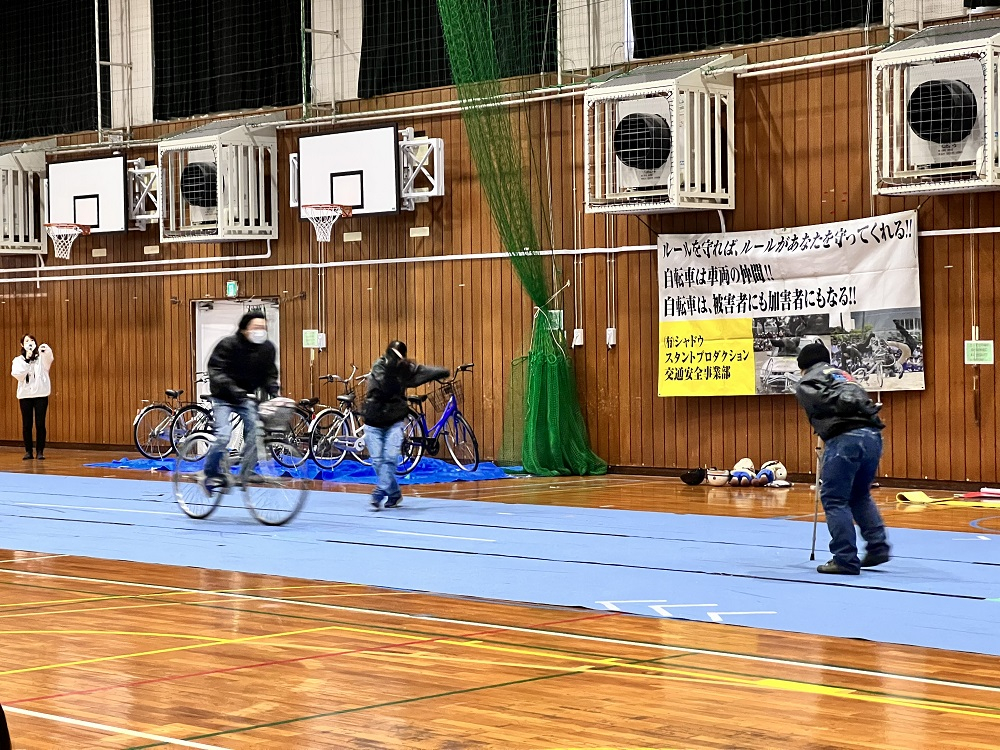 自転車安全運転指導２