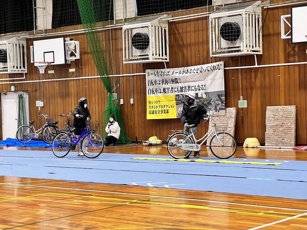 自転車安全運転指導３