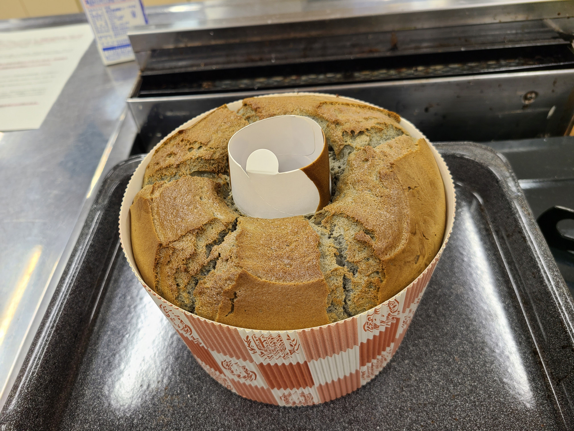 シフォンケーキごま