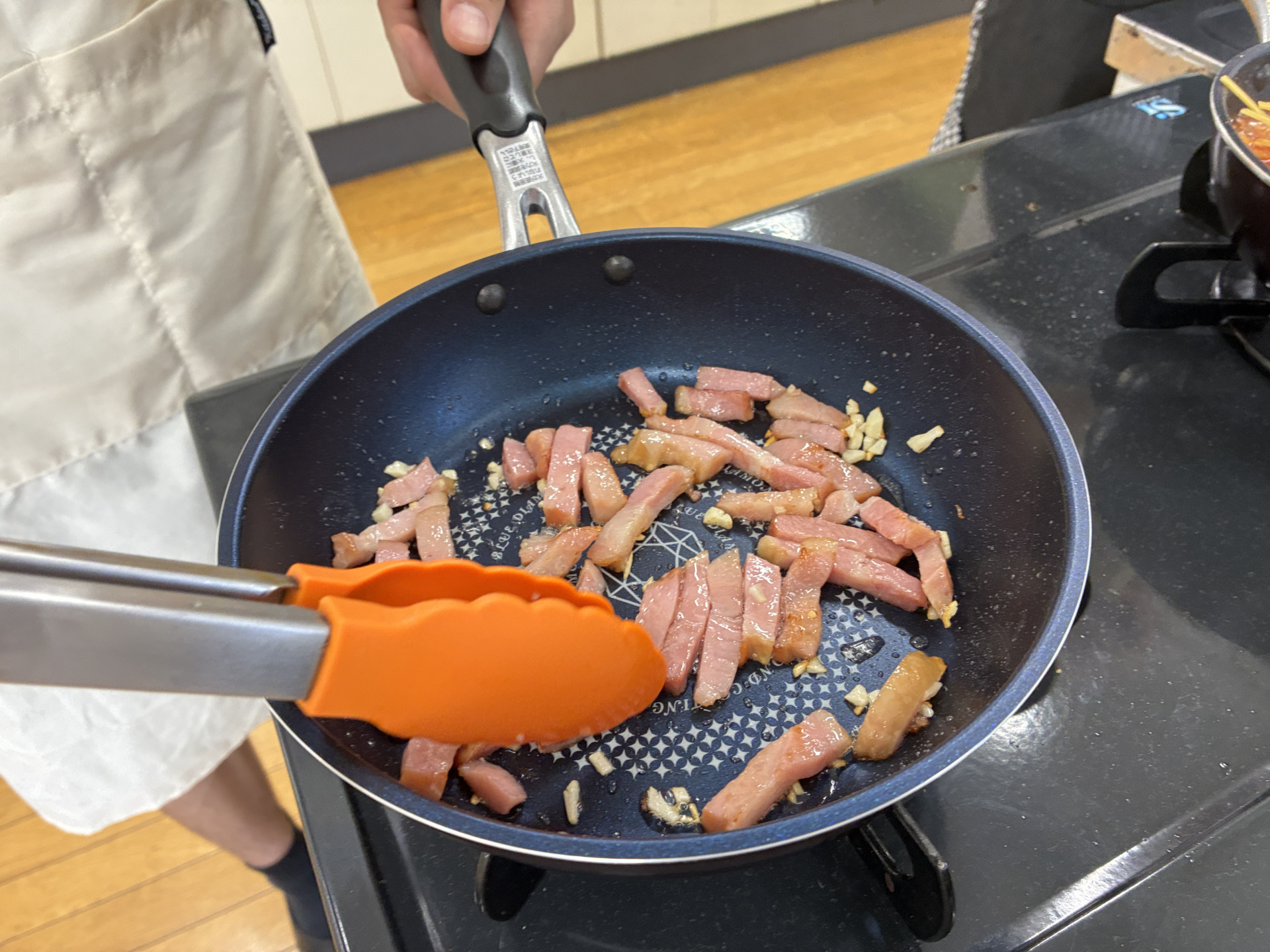 パスタ炒め