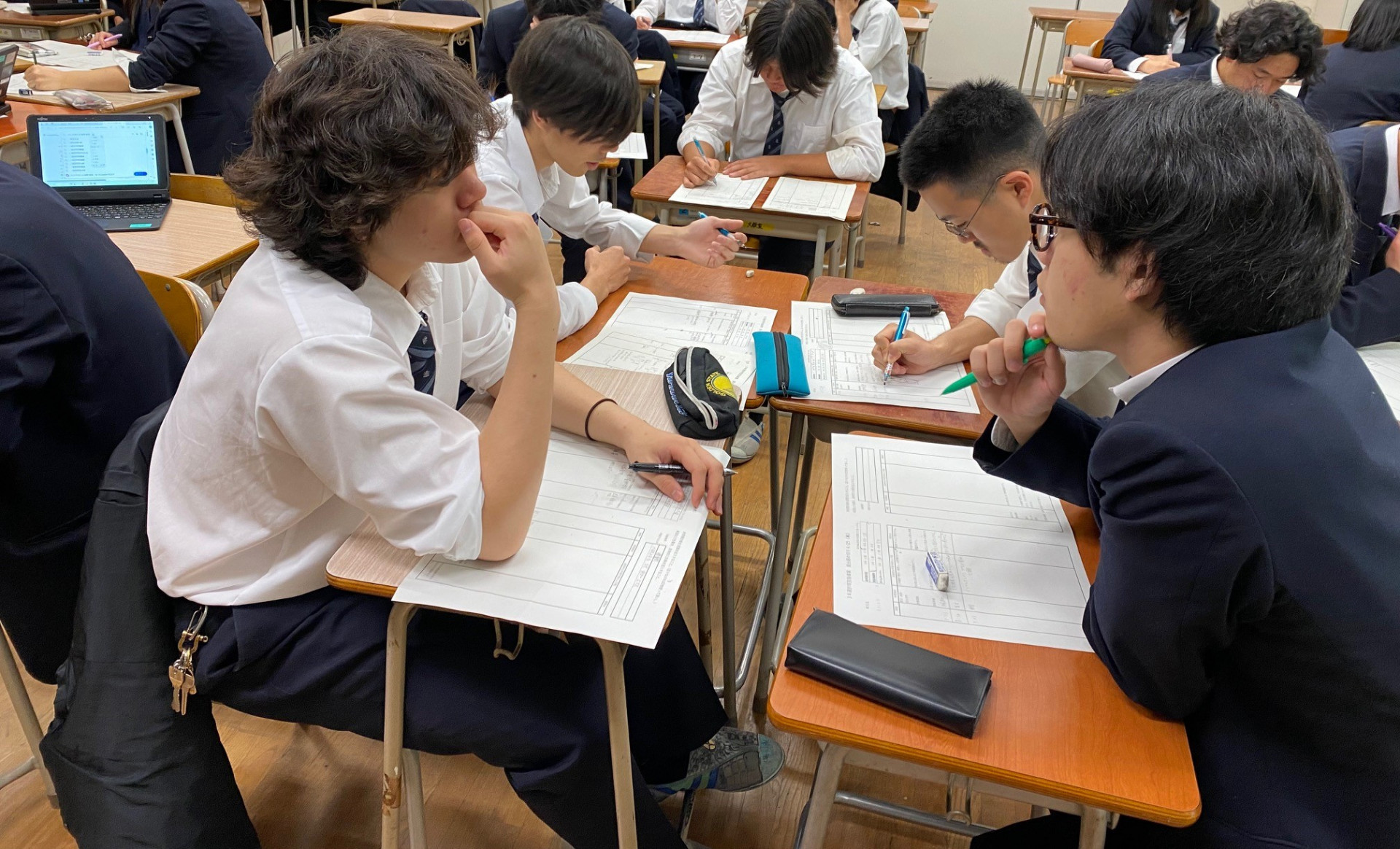球技授業