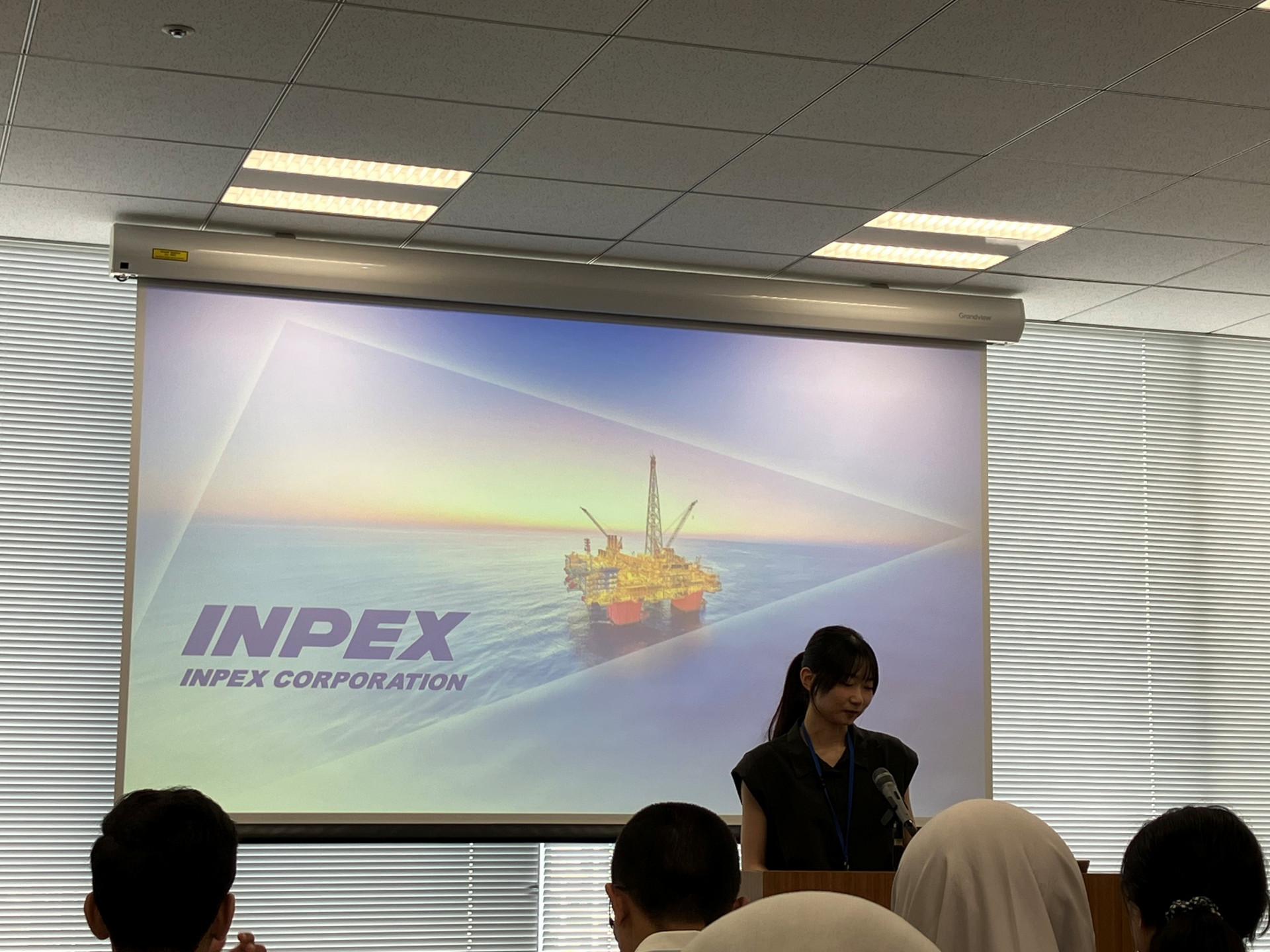 INPEX本社説明_76期ナカハラコハルさん姉