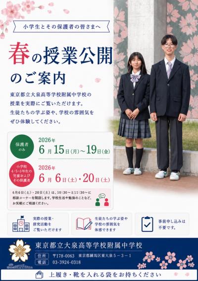 東京都立大泉高等学校附属中学校　志望校別お買い得セット 東京都立大泉高等学校附属中学校版「塾に通わなくても効率よく最短で