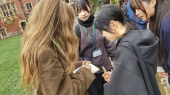 ケンブリッジ大学生との交流
