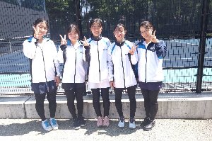 縮小・女子インハイ予選団体写真
