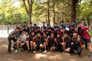 縮小・男子インハイ予選団体写真