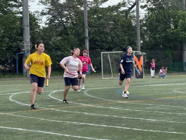 高1女子リレー