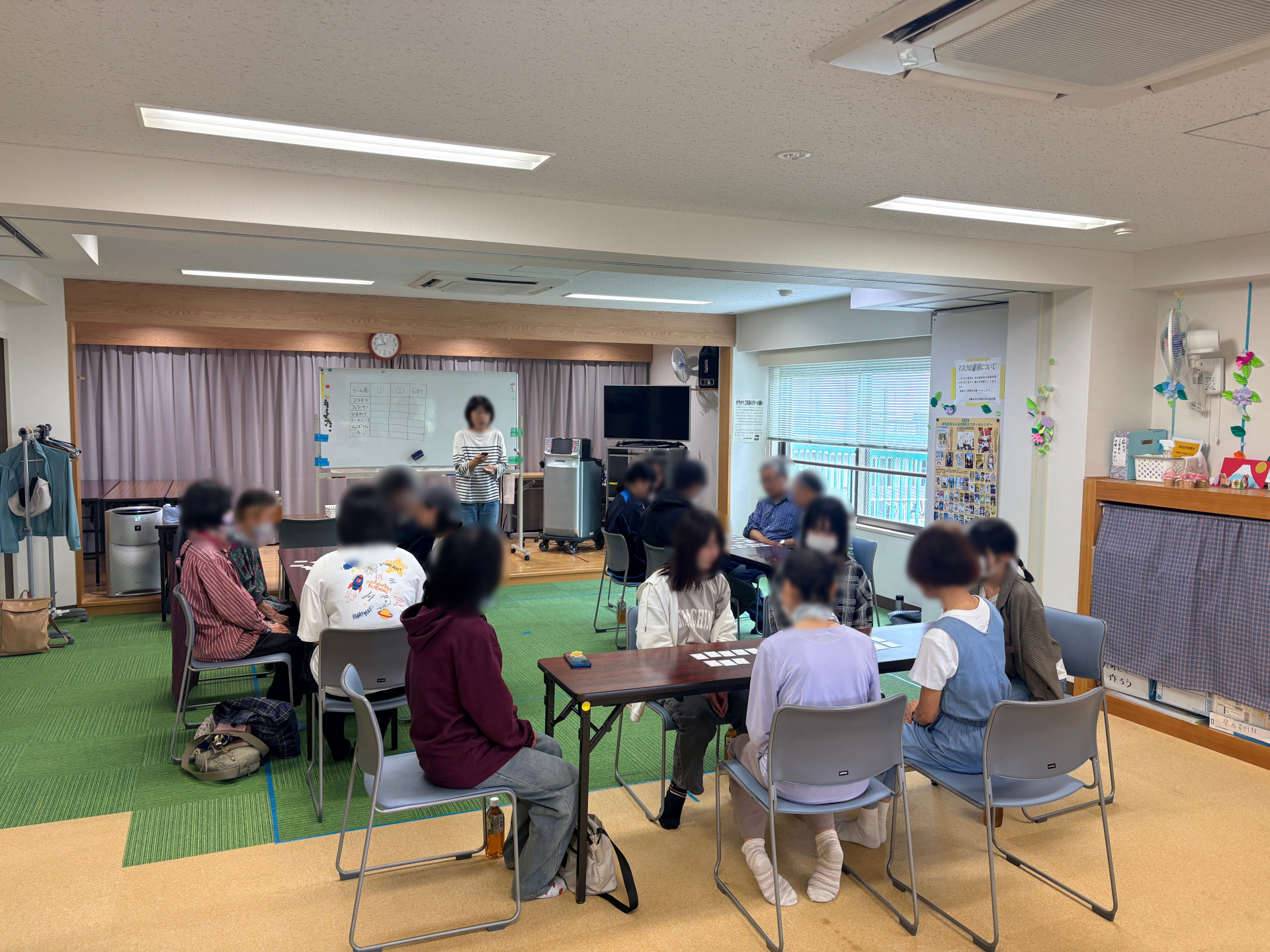 ボランティア部敬老館2